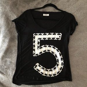 Black Lauren Moshi T-Shirt